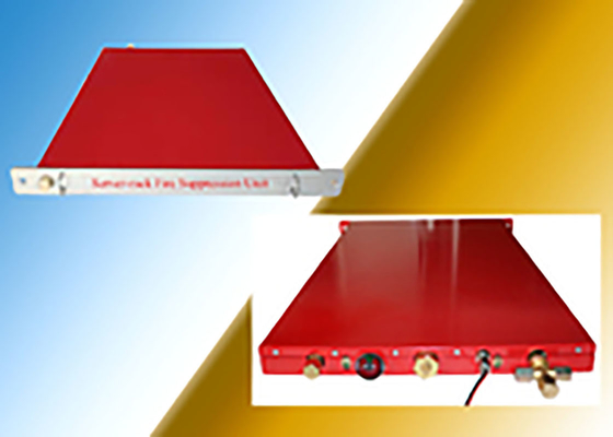 3U Red Automatic Fire Suppression For Reducing Fire Department Calls