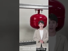 10 से 1000 किलो क्षमता वाली गैस की अग्निशमन प्रणाली FM200 अग्निशमन