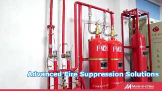 व्यावसायिक अग्नि शमन प्रणाली FM200 और Novec1230