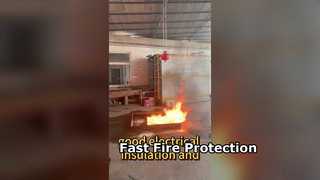 FM200 अग्नि शमन प्रणाली महत्वपूर्ण संपत्तियों की सुरक्षा करती है