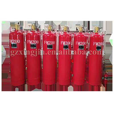 Height 500-1000mm Gaseous Fire Cylinder 50L White Or Black color