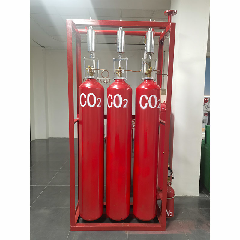 Carbon Dioxide CO2 Extinguishing System 0.6kg/L Customizable